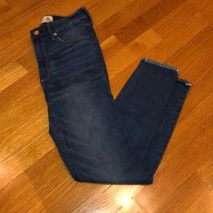 A&F High Rise Ankle Jean